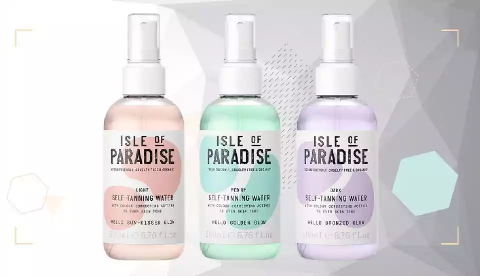 Isle of Paradise Drops to Natural Skin Care