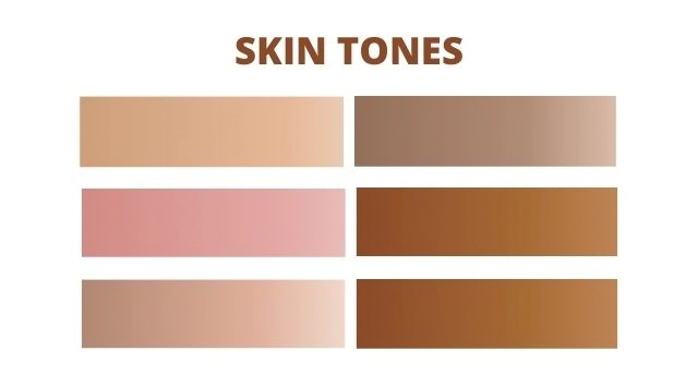 spray tan shade chart