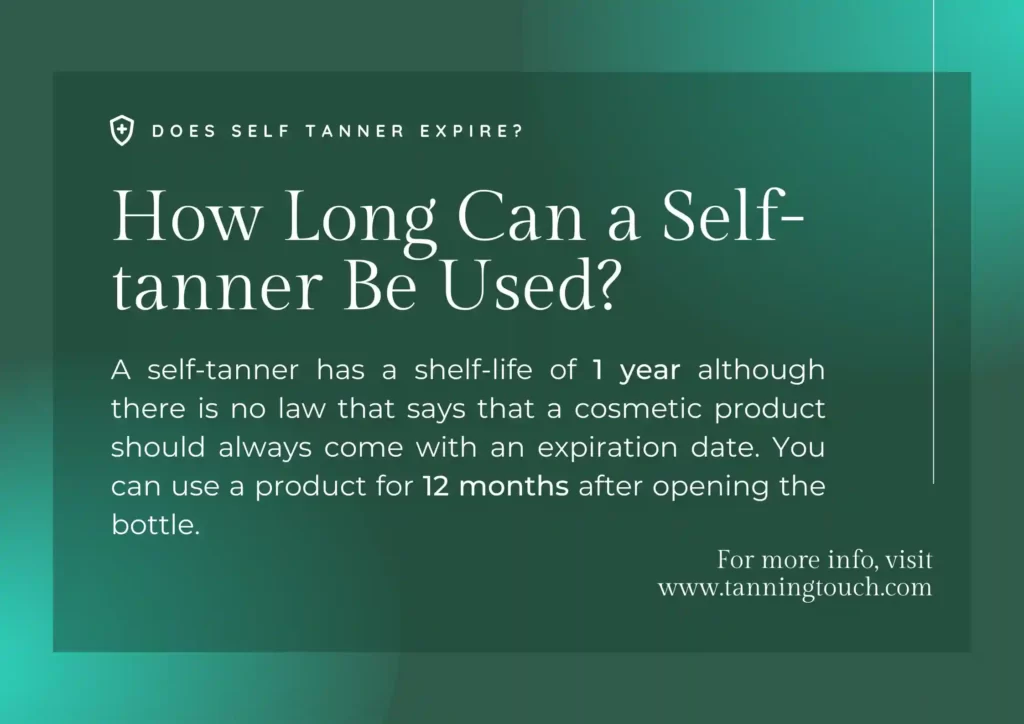 usage of self-tanner info image 